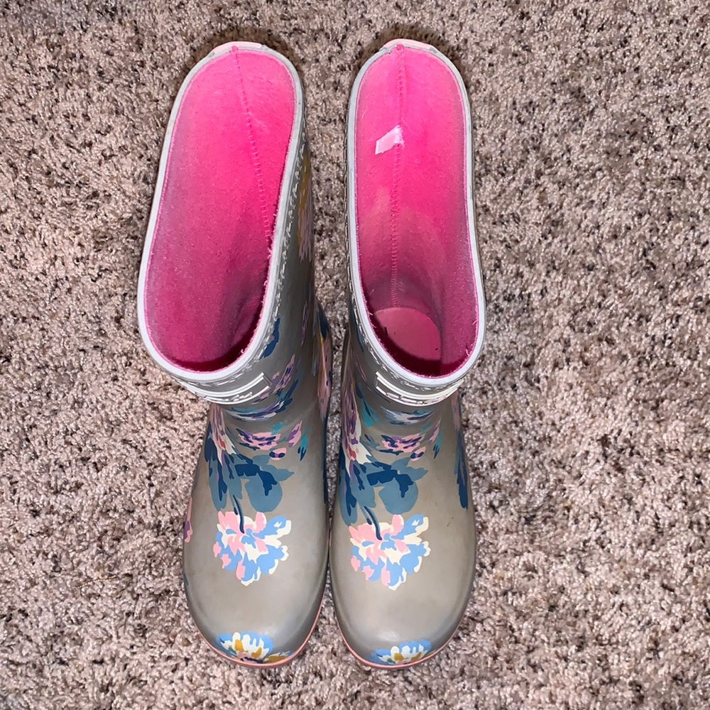 Joules kids rain boots